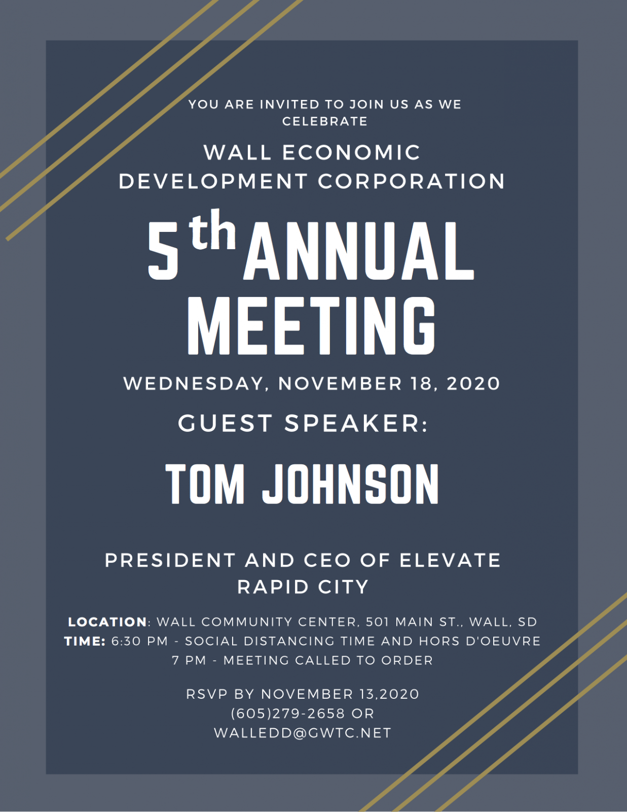 5th annual meeting flyer